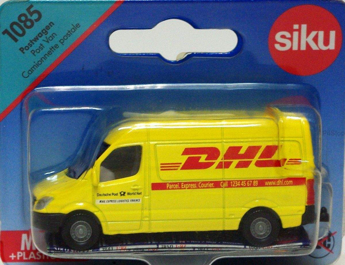 Почтовая машина dhl, siku 1085 1085 купить по низкой цене в  интернет-магазине МаМаМа.РФ